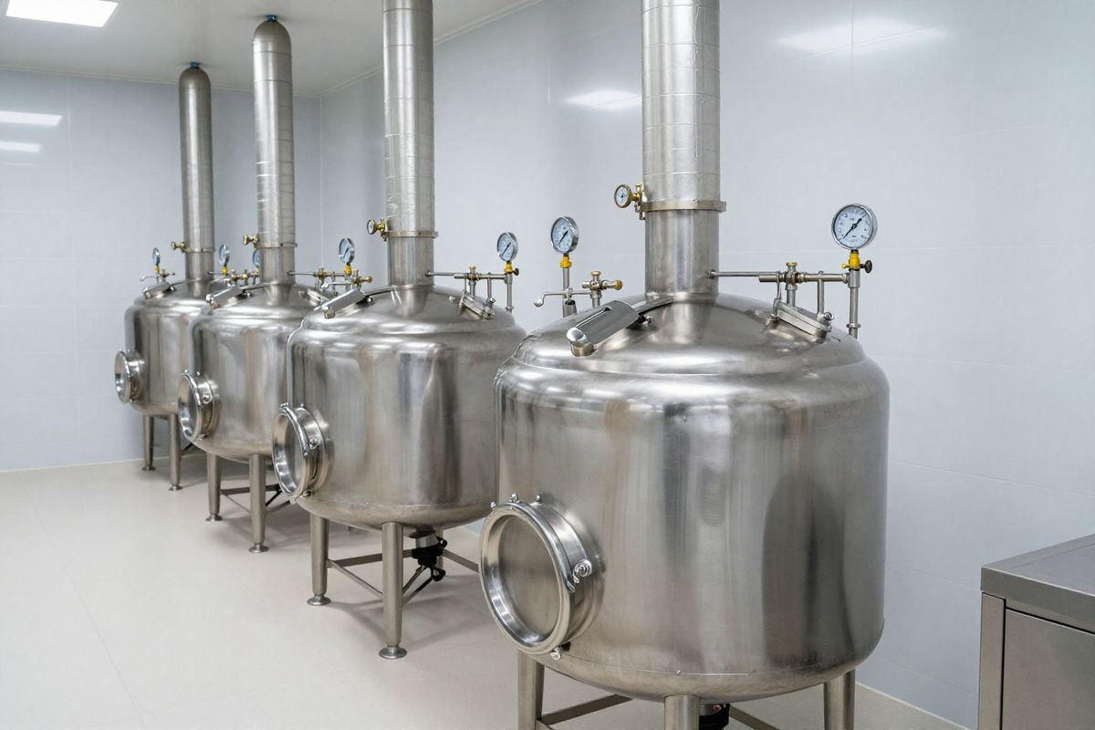 Vacuum emulsifying tanks — 真空乳化罐